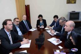 Обсуждены программы поддержки охраняемых территорий и  сохранения биоразнообразия Армении реализуемые Министерством охраны природы и Германским Банком Развития KfW
