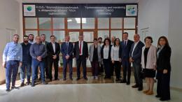 Within the framework of the South Caucasus Regional Water Management (SCRWM) project, "Armhydromet" SNCO hosted the delegation of the National Environmental Agency of the Ministry of Environmental Protection and Agriculture of Georgia