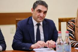 Министр Акоп Симидян принял делегацию, возглавляемую региональным директором по устойчивому развитию Европы и Центральной Азии офиса Всемирного банка (WB) в Армении Самехом Вахбой