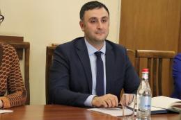 Deputy Minister of Environment Aram Meymaryan met with Walter Kaufman, Sonya Shiffersin, Evilia Hovhannisyan
