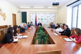An expanded meeting was held under the chairmanship of Chairman of the SCO Forest Committee Vladimir Kirakosyan