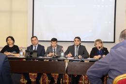 The Minister of Environment Hakob Simidyan met with fish farmers