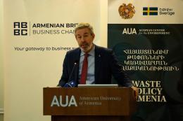 Discussion of the introduction of an expanded producer responsibility system in Armenia