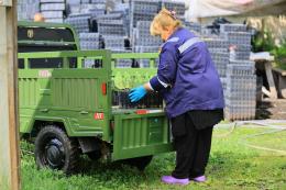 "Hayantar" SNCO Has Been Equipped With Electric Cargo Motorcycles