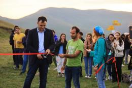 Заместитель министра Арам Меймарян принял участие в официальной церемонии открытия «Тропа мечты Севан»