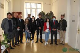 Minister of Environment Romanos Petrosyan conducted a visit to the Faculty of Geography and Geology of Yerevan State University