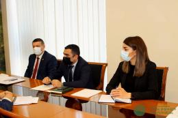 The Minister of Environment held a meeting-discussion on the cooperation between RA MoE “Hydrometeorology and Monitoring Center" SNCO and the United Nations Development Programme (UNDP)