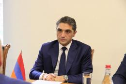 Environment Minister Hakob Simidyan and Deputy Minister Aram Meymaryan met with Director of the Foundation for the Preservation of Wildlife and Cultural Assets (FPWC) Ruben Khachatryan and representatives of the Foundation