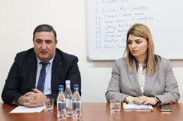 Deputy Minister of Environment Gayane Gabrielyan paid a working visit to the " Environmental Impact Assessment Center " SNCO of the MoE