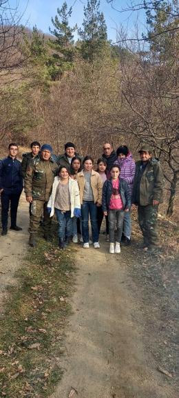 Tree planting was held at the initiative of the employees of the Dilijan branch of Dilijan National Park