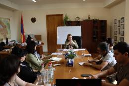 Meeting with international partners to improve sustainable water sector management in Armenia