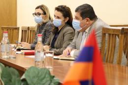 Deputy Minister of the Ministry of Environment of RA  A․Mazmanyan has admitted the representatives of  Nature and Biodiversity Conservation Union (NABU)