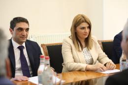 The Minister of Environment Hakob Simidyan met the Ambassador of the Islamic Republic of Iran to Armenia Abbas Badakhshan Zohouri