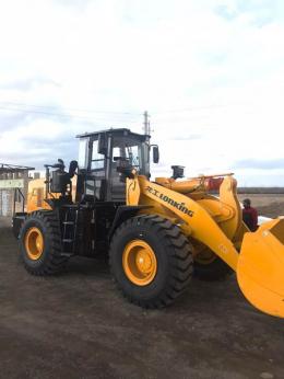 New equipment for forest clearing in the areas to be flooded on the shores of Lake Sevan