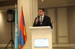 The Minister of Environment Hakob Simidyan, Deputy Ministers Anna Mazmanyan, Aram Meimaryan took part in a seminar dedicated to improving the sustainability of forests in Armenia