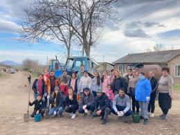 "Tree Instead of Garbage" ecological campaign: tree planting in Nerkin Khndzoresk