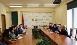 Deputy Minister of Environment Aram Meimaryan held a meeting with forest scientists