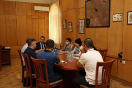 A working meeting took place at  "Hydrometeorology and  Monitoring Center" SNCO with UNDP officers