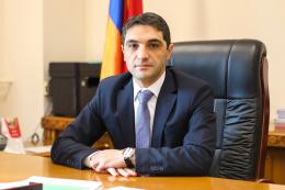 Congratulatory message of Environment Minister Hakob Simidyan on the occasion of the New Year and Christmas