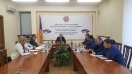 Issues were considered over the development and preservation of protected areas and rich biodiversity in RA Syunik Region 