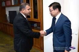 Были обсуждены перспективы армяно-казахстанского сотрудничества в области охраны природы